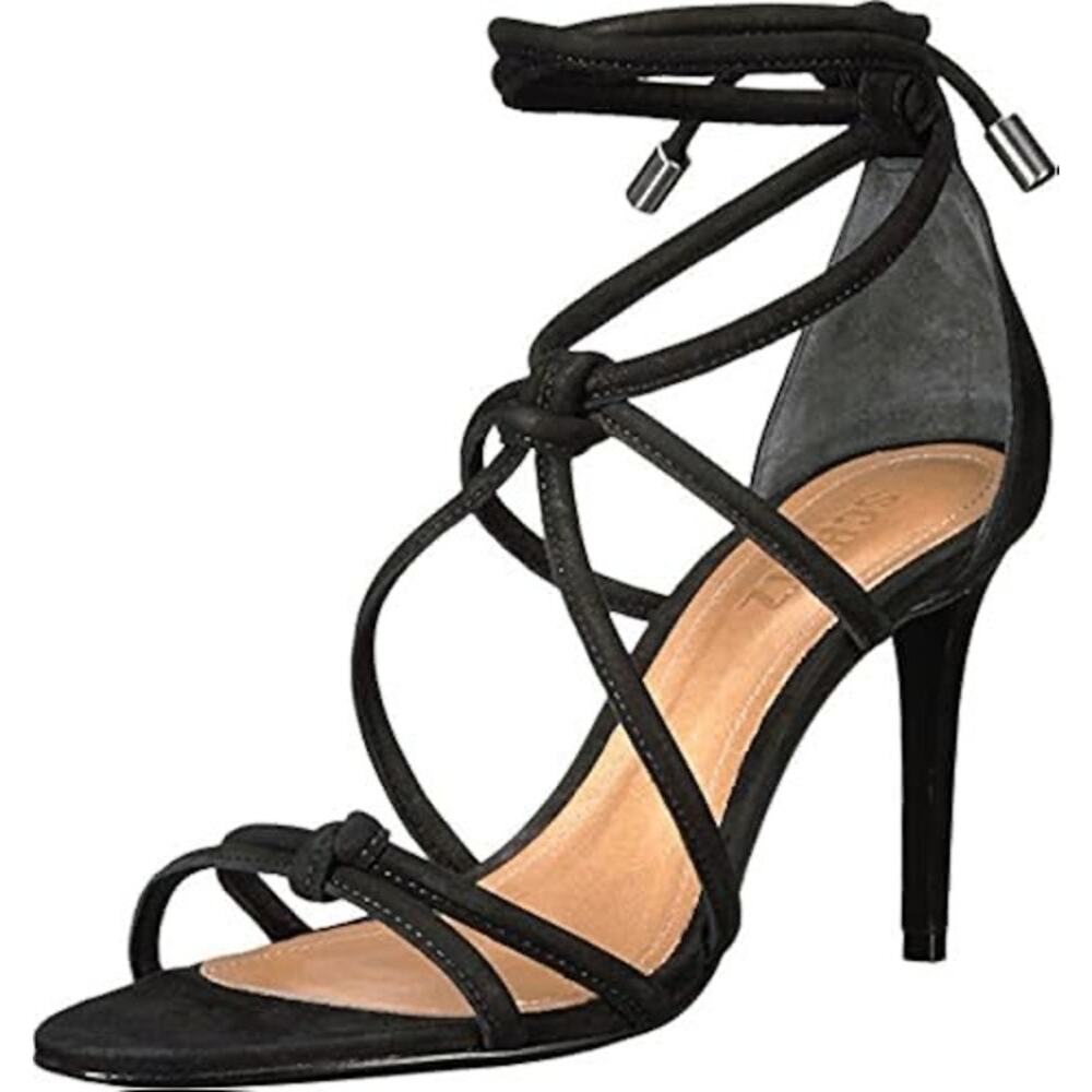 SCHUTZ Nadira Heels Black Suede